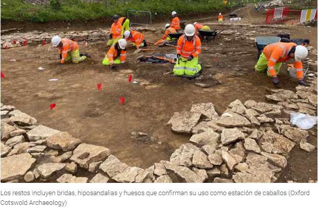 Una mutatio, era una “Estación de Servicio” del imperio romano.