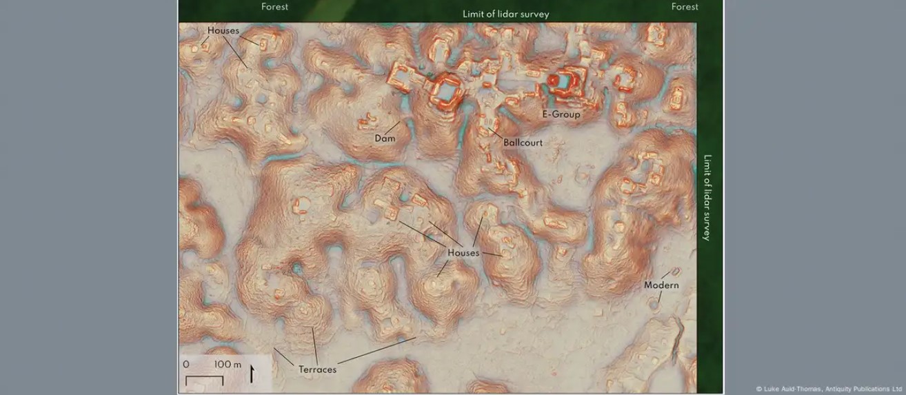 La ciudad de Valeriana fue descubierta mediante tecnología LIDAR en los bosques de Campeche