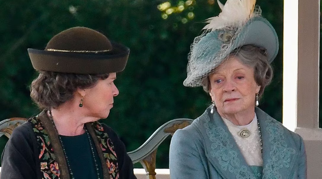 Maggie Smith participó del elenco principal de Downton Abbey