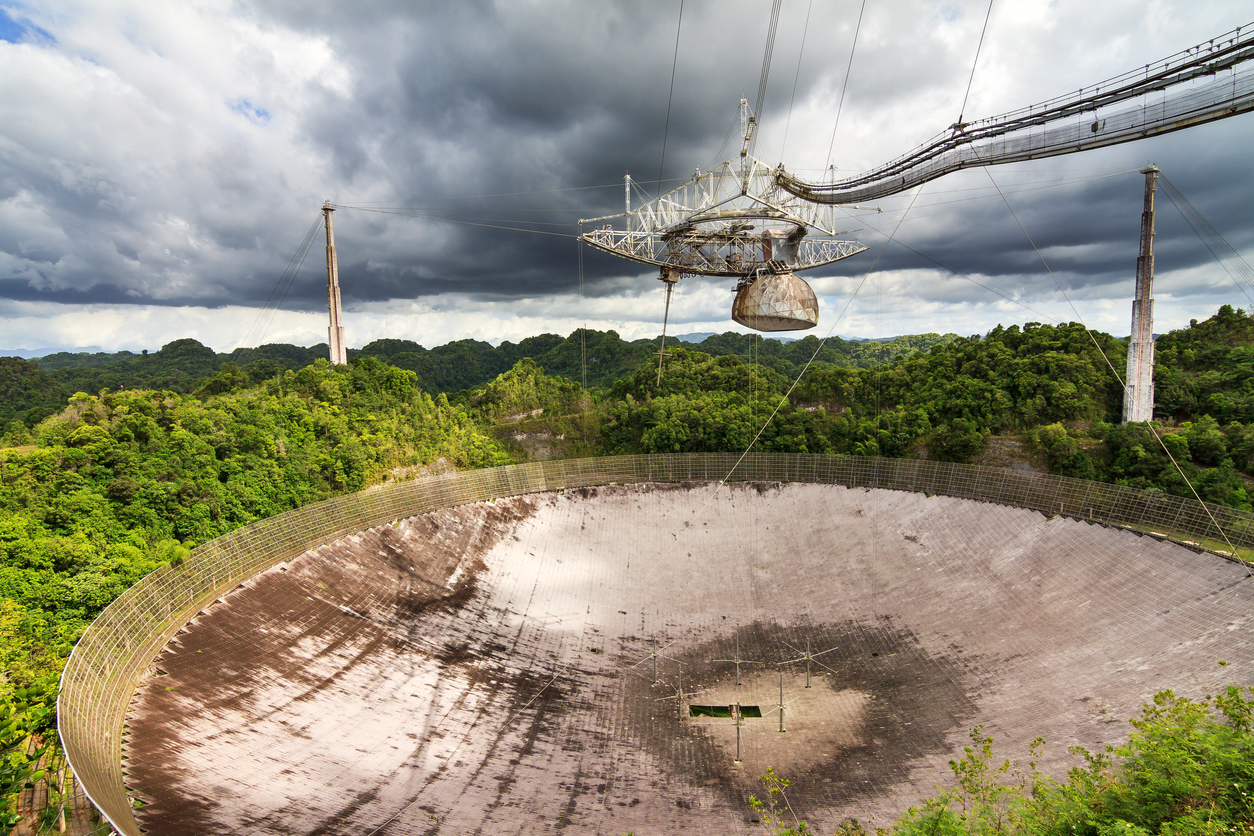 Observatorio de Arecibo, Puerto Rico.