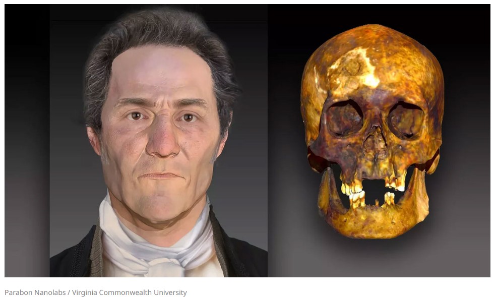 Reconstrucción científica del rostro.