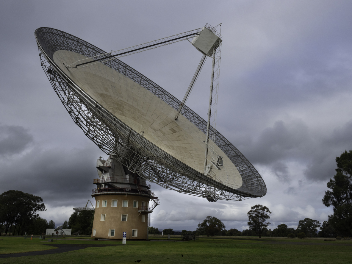 Radiotelescopio Parkes, Nueva Gales del Sur, Australia