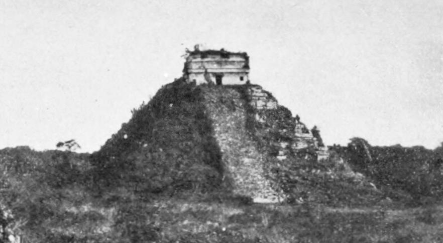 Foto antigua Chichén Itzá