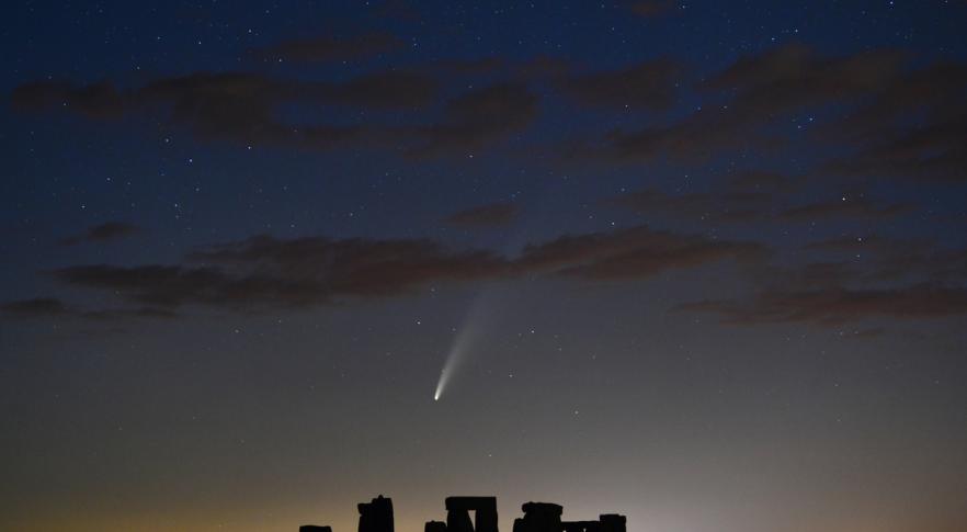 Después de 80 mil años, el 'cometa del siglo' ya es visible