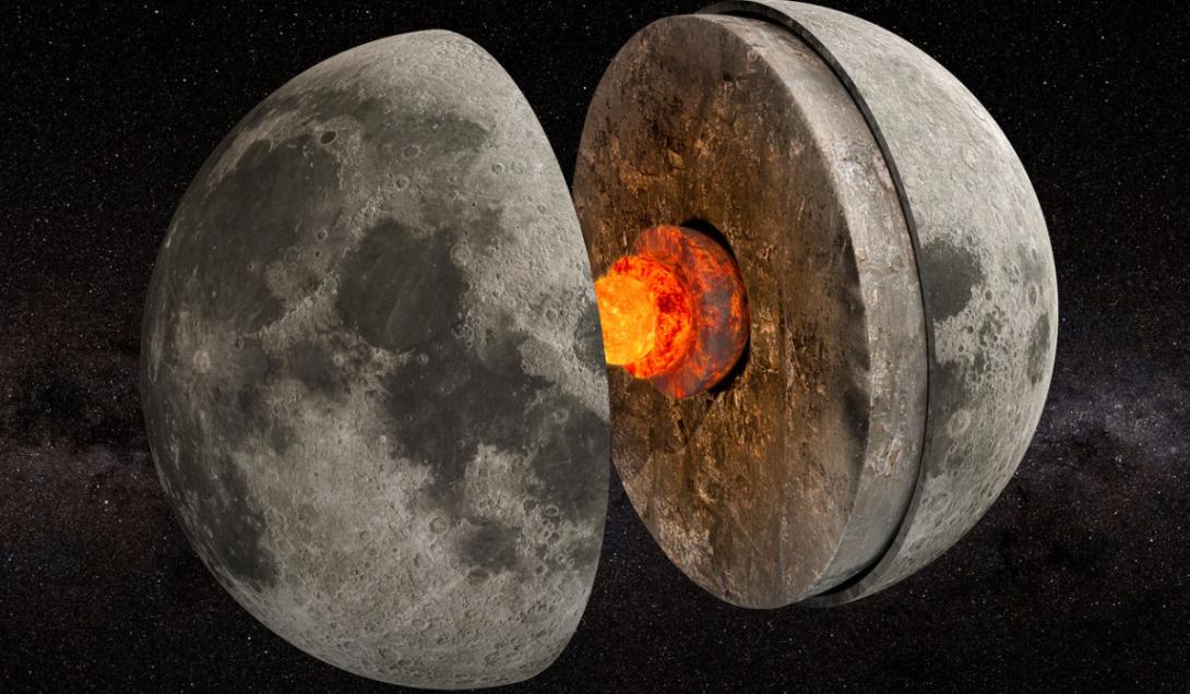 Descubren de qué está hecho el núcleo de la Luna y cómo influye en la vida terrestre-0