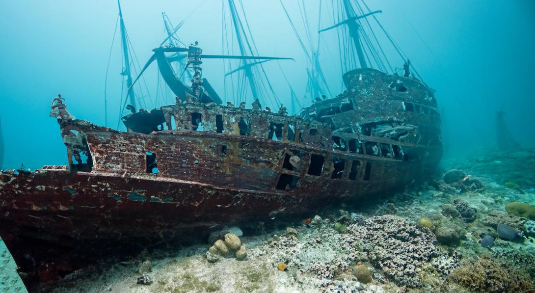 Descubren un tesoro bajo el mar con 900 artefactos de un naufragio ancestral (FOTOS)-0