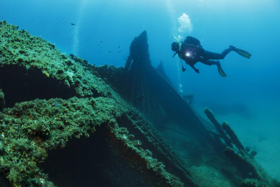 Encontraron un misterioso barco inglés de 200 años hundido en el caribe mexicano-0